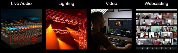 Libra show systems, audio and visual rentals